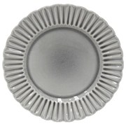 Farfurie din gresie ceramică Costa Nova Cristal, ⌀ 28 cm, gri