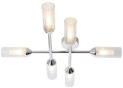 Lustră aplicată pentru baie Endon 95045 NATORI 6xG9/3W/230V IP44 crom lucios