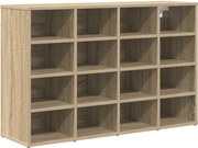 vidaXL Dulap pentru pantofi cu raft Stejar Sonoma 103 x 30 x 67 cm