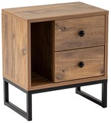 Măsuță de noptieră Glimmer Atlantic Pine