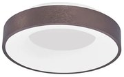 Plafoniera LED moderna 38cm RANDO THIN cafenie NVL-9353833