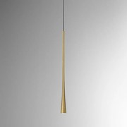 Lustra suspendata, Pendul LED slim DAFNE H-60cm alb, negru sau auriu