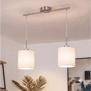 Brilagi - Candelabru LED suspendat pe cablu NUBILA 2xE27/60W/230V alb