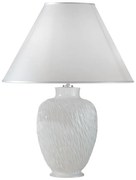 Lampă de masă CHIARA 1xE27/100W/230V albă d. 40 cm Kolarz A1340.71