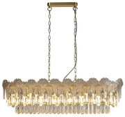 Candelabru oval cristal design lux decorativ Belle 8L