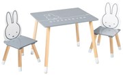 Set de mobilă pentru copii 3 buc. Miffy – Roba