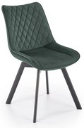 Scaun sufragerie Kamil (verde). Promo -6%. 1068017