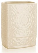 Pahar pentru periuţe de dinţi din ceramică, bej