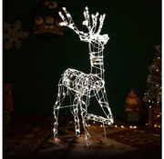 Brilagi - Decorațiune LED de Crăciun pentru exterior LED/3,6W/31/230V 2700K 105 cm IP44 ren