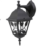 Aplica de perete exterior IP44, down light, negru Haga 8243 RX