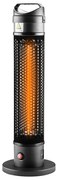 Radiator electric 1000 W, vertical, IP44, element de încălzire cu lampă cu carbon 90-035