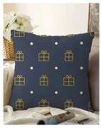 Față de pernă 43x43 cm cu model de Crăciun – Mila Home