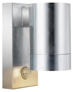 Aplica Perete Exterior, Protectie IP54, Senzor de miscare, Tin Maxi Galvanizat