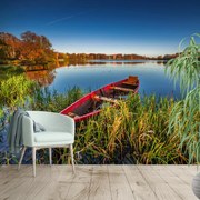 Fototapet - Barca pe lac (147x102 cm)
