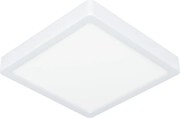 Eglo 901336 - Plafonieră LED FUEVA pentru baie, 10,5 W, 230 V, 22 x 22 cm, IP44, alb