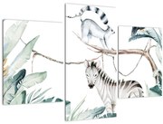 Tablou - Animale exotice (90x60 cm)