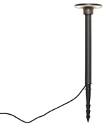 Spot modern pe pichet negru cu LED inclus IP54 - Skyf