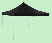 Prelată acoperiș 4x4m, Negru