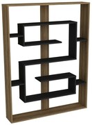 Bibliotecă Esteban Walnut and Black