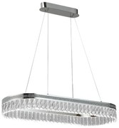 Candelabru cu cristale LED reglabil, suspendat pe cablu THALIA LED/50W/230V 3000-6000K + telecomandă