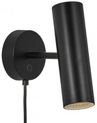 Aplica moderna de perete, Mib 6 neagra 61681003 DFTP