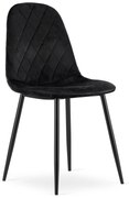 Scaun Bucatarie/Dining Askora Catifea Negru