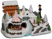 Căsuță cu iluminare LED Nașterea Domnului