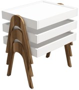 Măsuță Roma White, 3 buc.