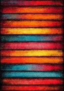 Covor multicolor modern 11196 Selectează mărime: 120 X 170