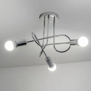 Lustră aplicată OXFORD 3xE27/15W/230V crom lucios