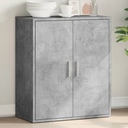 vidaXL Servantă, gri beton, 79x38x80 cm, lemn compozit