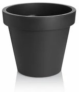 Jardinieră Gardenico Metro Twist 'n' Roll, antracit, 39 x 35,5 cm, 39 cm