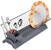 Uscător pentru vase, tacâmuri, ZELLER, gri