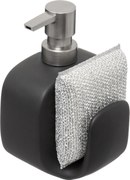 Dozator pentru detergent de vase, cu suport pentru burete
