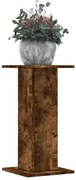 vidaXL Suporturi de plante 2 buc. stejar fumuriu 30x30x60 cm lemn