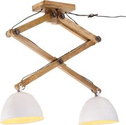 vidaXL Lampă de tavan, 25 W, alb, 29x18x85 cm, E27