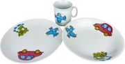 Set de masă pentru copii, 3 piese Thun Transport