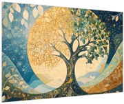 Tablou – Arborele vieții în lună (90x60 cm)