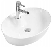 Mexen Aida chiuvetă deasupra blatului 55 x 40 cm, albă - 21205500