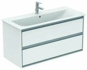 Dulap suspendat pt lavoar Ideal Standard Connect Air mdf alb 100 cm