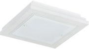 Argon 1865 - Plafonieră TABOR, 4x E27/15W/230V, 42x42 cm, albă
