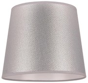 Duolla - Abajur pentru lampă de birou CLASSIC M E27, Ø 24 cm, argintiu