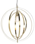 Lampă suspendată vintage din alamă - Rings