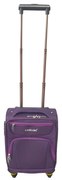 Troler cabina avion, zboruri low-cost, 40x30x20 cm, 4 roti, mov, TRC106
