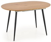 Masa extensibila ZENITH cu decor stejar 120(160)x80