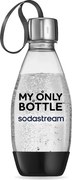 Sticlă pentru carbonatare Sodastream My Only Bottle, 0,5 l, fără BPA, compatibilă cu Spirit, Jet, Fizzi, Genesis, One Touch, Play, Power și Source, negru