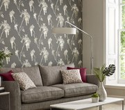 Tapet Leonora, Grey Luxury Floral, 1838 Wallcoverings, 5.3mp / rola