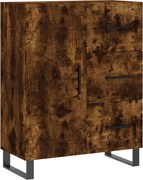 vidaXL Servantă, stejar fumuriu, 69,5x34x90 cm, lemn compozit