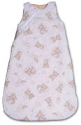 Sac de dormit copii din bumbac reglabil 0-24 luni Kidizi Sleepy Teddy, 1 tog