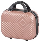 TraveLux Pro capac dur ștergător umed 23x30x14 cm aur roz